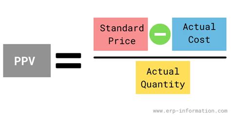 ppv inventory meaning|What Is PPV (Purchase Price Variance)